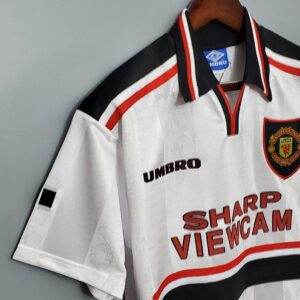 97/98 Manchester United Away Retro Jersey – Vintage Replica Football Soccer Shir