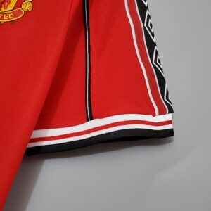 1998/99 Manchester United Home Short Sleeve Retro Replica S-XXL