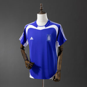 Greece 2004 Home Retro Jersey – Vintage Replica Football Soccer Shirt – S–XXL