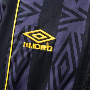 M-U 92_94 Retro Windbreaker - Black – Replica Football Soccer Shirt – S–XXL