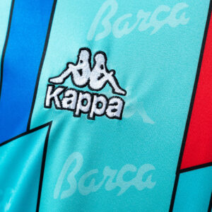 Barcelona 1996/97 Away Long Sleeve Retro Jersey – Vintage Replica Football Socce