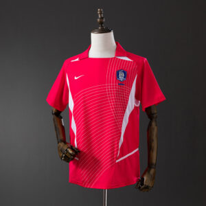 South Korea 2002/03 Home Retro Jersey – Vintage Replica Football Soccer Shirt –