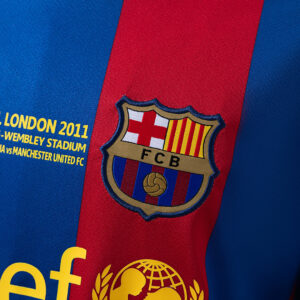 Barcelona 2010/11 Home Retro Jersey – Vintage Replica Football Soccer Shirt – Si
