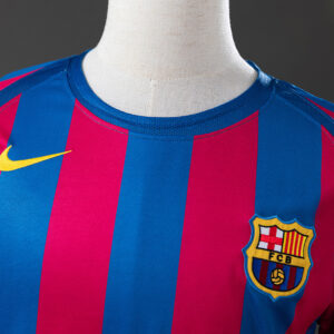 Barcelona 2005/06 UEFA Champions League Home Long Sleeve Retro Jersey – Vintage