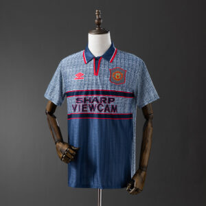 Manchester United 1995/96 Away Retro Jersey – Classic Football Shirt – S–XXL