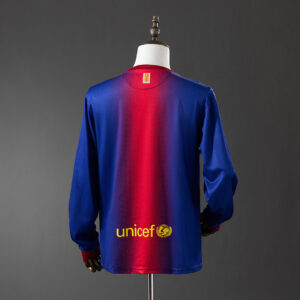 Barcelona 2012/13 Home Long Sleeve Retro Jersey – Vintage Replica Football Socce