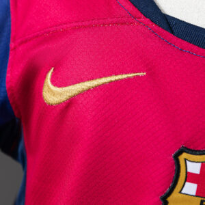 Barcelona 24/25 Home x TRAVIS SCOTT Limited Edition Kids Kit Jersey – Replica Fo