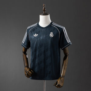 Real Madrid Adidas LFSTLR Grey Football Shirt – Replica Lifestyle Edition – S–3X