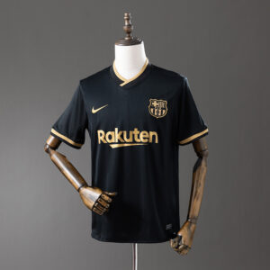 Barcelona 2020/21 Away Retro Jersey – Vintage Replica Football Soccer Shirt – Si