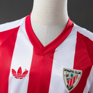 thletic Club Bilbao 1986/87 Home Retro Jersey – Vintage Replica Football Soccer