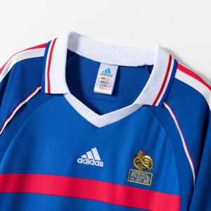 Retro 1998 French Home Jersey – Replica Football Soccer Shirt – S–XXL