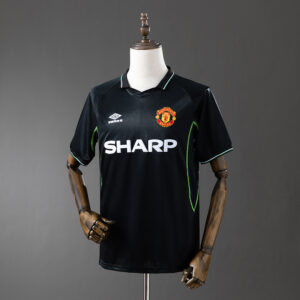 Manchester United 1998/99 Second Away Retro Jersey – Classic Football Shirt – S–