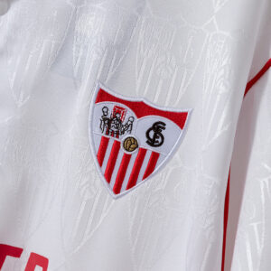 Retro Sevilla 1991/92 Home Jersey – Vintage Replica Football Soccer Shirt – Size
