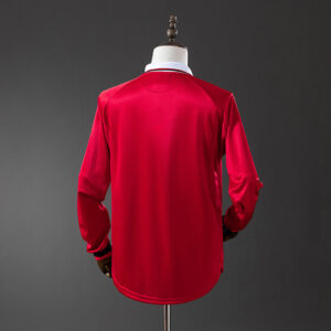 Manchester United 1999/00 Home Long Sleeve Retro Jersey – Classic Football Shirt