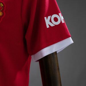 M-U 21_22 Home Retro Jersey – Replica Football Soccer Shirt – S–XXL