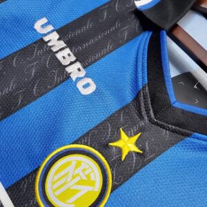 97/98 Inter Milan Home Retro Jersey – Vintage Replica Football Soccer Shirt – S-