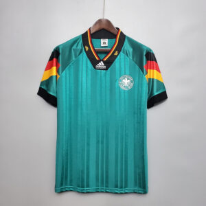 1992 Germany Away Retro Jersey – Vintage Replica Football Soccer Shirt – S-XXL