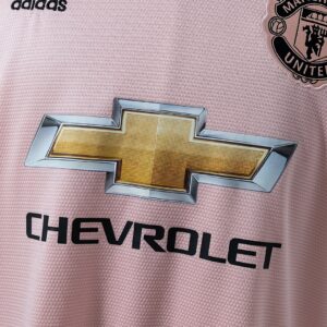 M-U 18_19 Away Retro Jersey – Replica Football Soccer Shirt – S–XXL