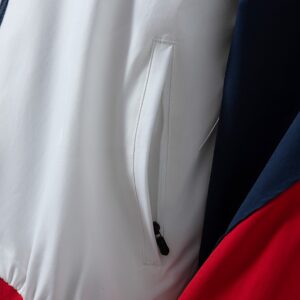 PSG 25/26 Windbreaker – White – Replica Football Soccer Jacket – S–3XL