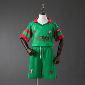 Osasuna 25/26 Away Kids Kit Jersey – Replica Football Soccer Shirt – Size 16–28