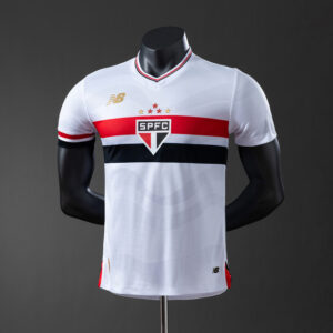 25/26 Sao Paulo Home Player Version Jersey – Replica Football Soccer Shirt – S–X