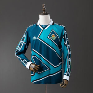 Real Betis 1995/97 Away Long Sleeve Retro Jersey – Vintage Replica Football Socc