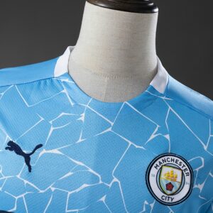 Manchester City 20_21 Home Retro Jersey – Replica Football Soccer Shirt – S–XXL