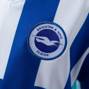 Brighton 25_26 Home Kids kit Jersey – Replica Football Soccer Shirt – SIZE 16-28