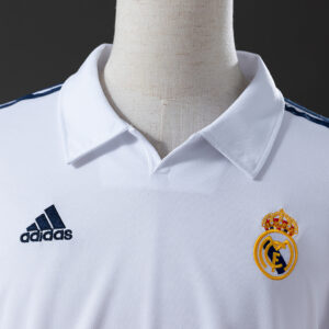 Real Madrid 2001/02 Home (UEFA Champions League) Long Sleeve Retro Jersey – Vint