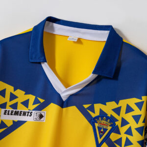 Retro Cádiz CF 1991/92 Home Jersey – Vintage Replica Football Soccer Shirt – Siz