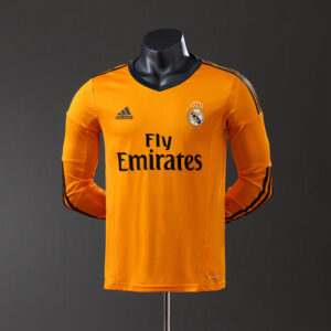 Real Madrid 2013/14 Third Away Long Sleeve Player Version Retro Jersey – Vintage