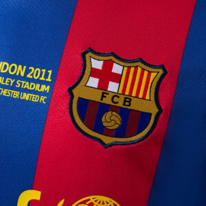 Barcelona 2010/11 Home Long Sleeve Retro Jersey – Vintage Replica Football Socce