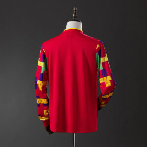 England 1996 Goalkeeper Long Sleeve Retro Jersey – Classic Football Shirt – S–XX