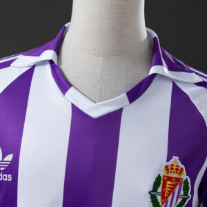 Real Valladolid 1984 Home Retro Jersey – Vintage Replica Football Soccer Shirt –