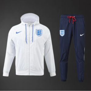 England 25/26 Adult Windbreaker Kit – Replica Football Soccer Outfit – Size S–4X