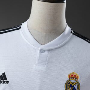 Real Madrid 18_19 Home Retro Jersey – Replica Football Soccer Shirt – S–XXL