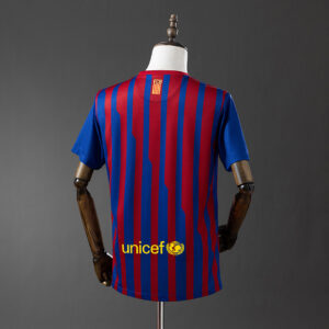 Barcelona 2011/12 Home Retro Jersey – Vintage Replica Football Soccer Shirt – Si