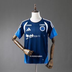 Cruzeiro 26_27 All sponsors Training - Dark Blue Jersey – Replica Football Socce