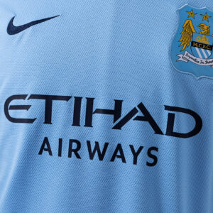 Manchester City 2013/14 Home Retro Jersey – Classic Football Shirt – S–XXL