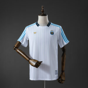 Argentina Terrace Icons T-Shirt White – Replica Football Soccer Shirt – S–XXL