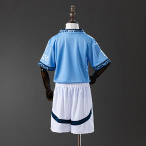 Manchester City 25/26 Home Kids Kit Jersey – Replica Football Soccer Shirt – Siz
