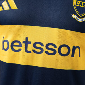 Boca Juniors 25/26 Player Version Home Long Sleeve Jersey – Replica Football Soc