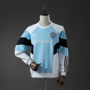 Manchester City 25/26 Long-Sleeved Sweatshirt – Replica Football Soccer Shirt –