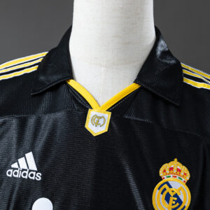 Real Madrid 1998/00 Second Away Retro Jersey – Vintage Replica Football Soccer S