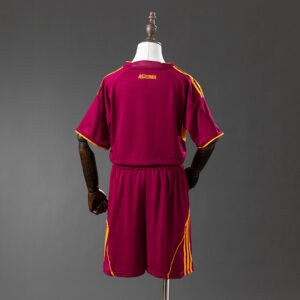 AS Roma 25/26 Home Full Kids Kit Jersey – Replica Football Soccer Shirt – Size 1