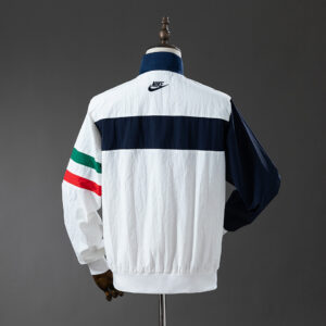 Italy Retro Windbreaker Jacket – Classic Football Training Jacket – S–XXL