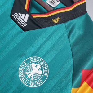 1992 Germany Away Retro Jersey – Vintage Replica Football Soccer Shirt – S-XXL