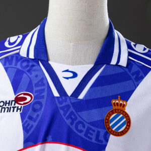 Retro RCD Espanyol 1999/00 Home Jersey – Vintage Replica Football Soccer Shirt –