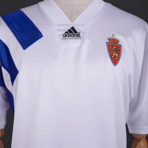 Retro Real Zaragoza 1992/93 Home Jersey – Vintage Replica Football Soccer Shirt