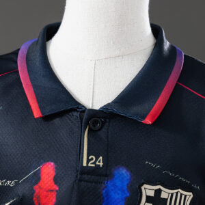 Barcelona 25/26 Special Edition Camo Kids Kit Jersey – Replica Football Soccer S